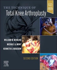 copertina di The Technique of Total Knee Arthroplasty