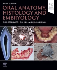 copertina di Oral Anatomy, Histology and Embryology