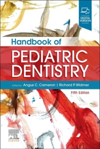 copertina di Handbook of Pediatric Dentistry