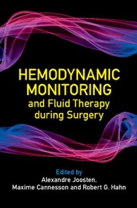 copertina di Hemodynamic Monitoring and Fluid Therapy During Surgery