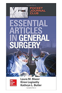 copertina di Pocket Journal Club: Essential Articles In General Surgery