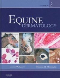 copertina di Equine Dermatology