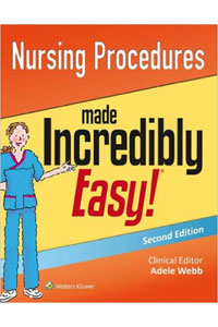 copertina di Nursing Procedures Made Incredibly Easy !