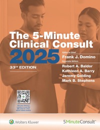 copertina di The 5 - Minute Clinical Consult 2025