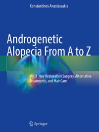 copertina di Androgenetic Alopecia From A to Z