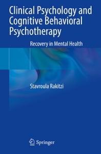 copertina di Clinical Psychology and Cognitive Behavioral Psychotherapy - Recovery in Mental Health