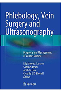 copertina di Phlebology, Vein Surgery and Ultrasonography - Diagnosis and Management of Venous ...