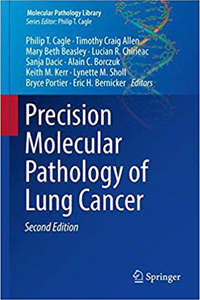 copertina di Precision Molecular Pathology of Lung Cancer