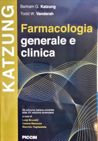 copertina di Farmacologia generale e clinica