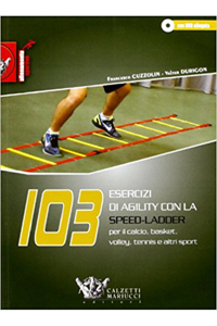 copertina di 103 esercizi di agility con la Speed - Ladder - Per il calcio, basket, volley, tennis ...