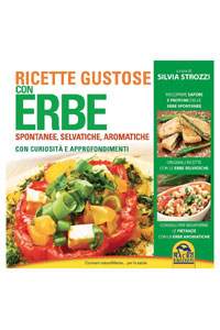 copertina di Ricette gustose con erbe - Spontaneaa, Selvatiche e Aromatiche