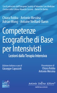 copertina di Competenze Ecografiche di Base per Intensivisti - Lezioni dalla Terapia Intensiva