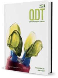 copertina di QDT 2024 - Quintessence of dental technology ( Edizione Italiana )