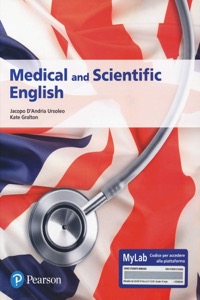 copertina di Medical and scientific English -  Edizione MyLab - Con Contenuto digitale per accesso ...