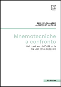 copertina di Mnemotecniche a confronto - Valutazione dell' efficacia su una lista di parole