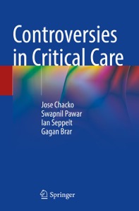 copertina di Controversies in Critical Care