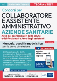 copertina di Concorsi per Collaboratore e Assistente Amministrativo Aziende Sanitarie - Manuale, ...