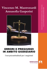 copertina di Errori e pregiudizi in ambito giudiziario - I test psicoattitudinali per i magistrati