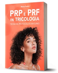 copertina di PRP e PRF in Tricologia - Tecniche, protocolli e casi clinici