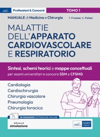 copertina di Manuale di Medicina e Chirurgia 2024 - Volume 1 - Malattie dell' apparato cardiovascolare ...