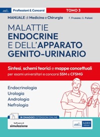 copertina di Manuale di Medicina e Chirurgia 2024 - Volume 3 - Malattie endocrine e dell' apparato ...