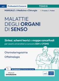 copertina di Manuale di Medicina e Chirurgia 2024 - Volume 8 - Malattie degli organi di senso ...
